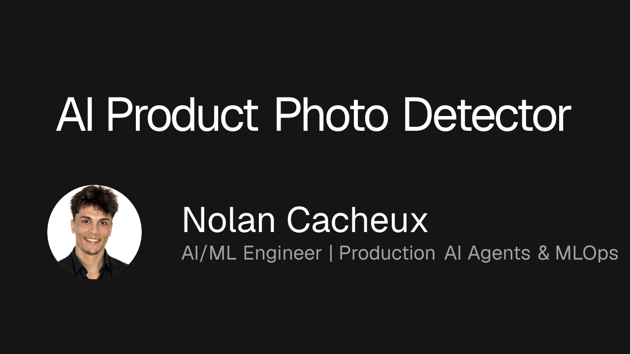 AI Product Photo Detector